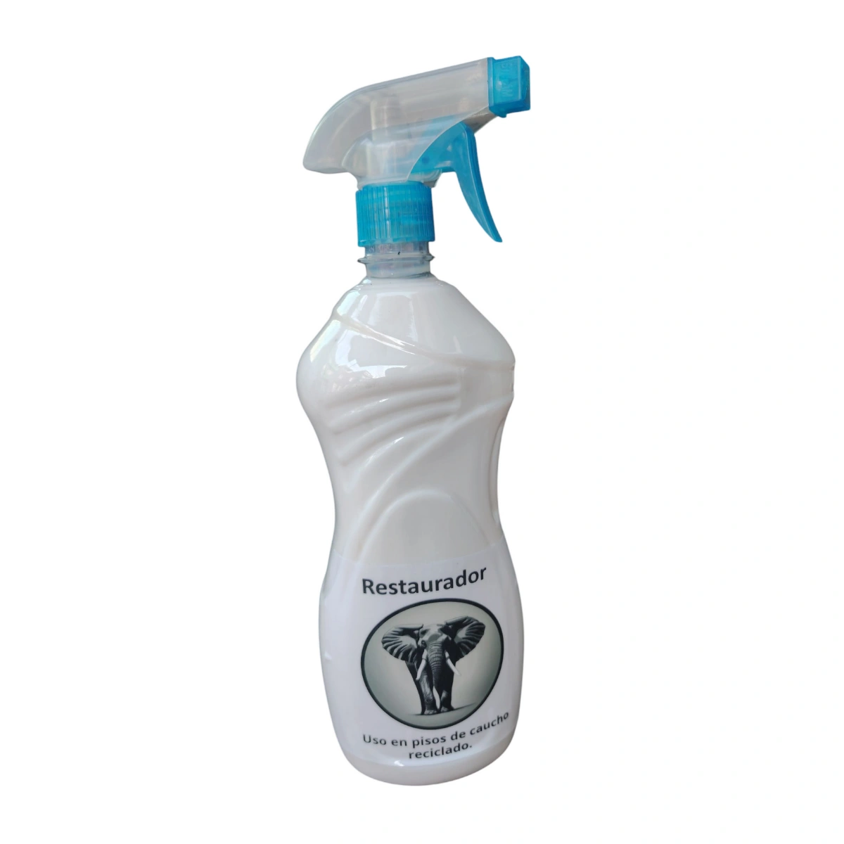 Restaurador para pisos de caucho reciclado botella 1 litro
