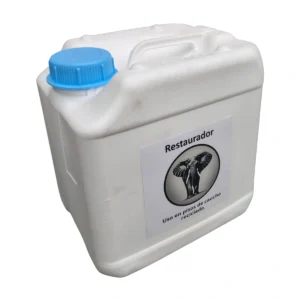 Restaurador para pisos de caucho reciclado garrafa 5 litros